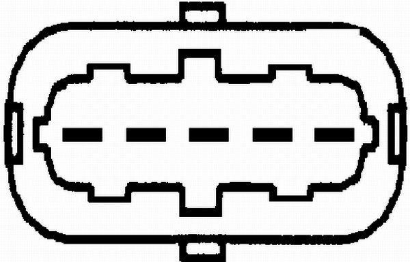HELLA Luftmassenmesser 8ET 009 142-511
