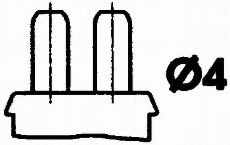 HELLA Sensor, Kühlmitteltemperatur 6PT 009 309-041