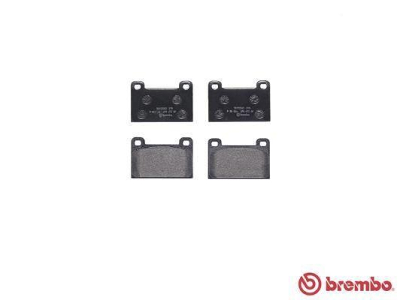 BREMBO Bremsbelagsatz, Scheibenbremse PRIME LINE