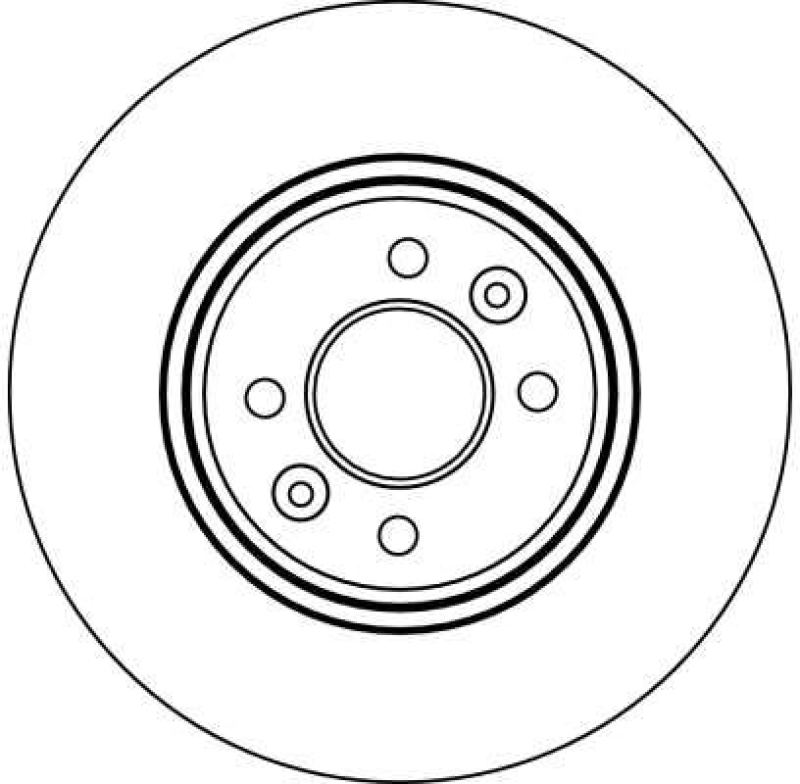 2x TRW Bremsscheibe