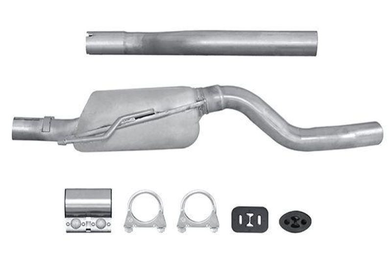 HELLA Mittelschalldämpfer Easy2Fit – PARTNERED with Faurecia 8LC366023-731