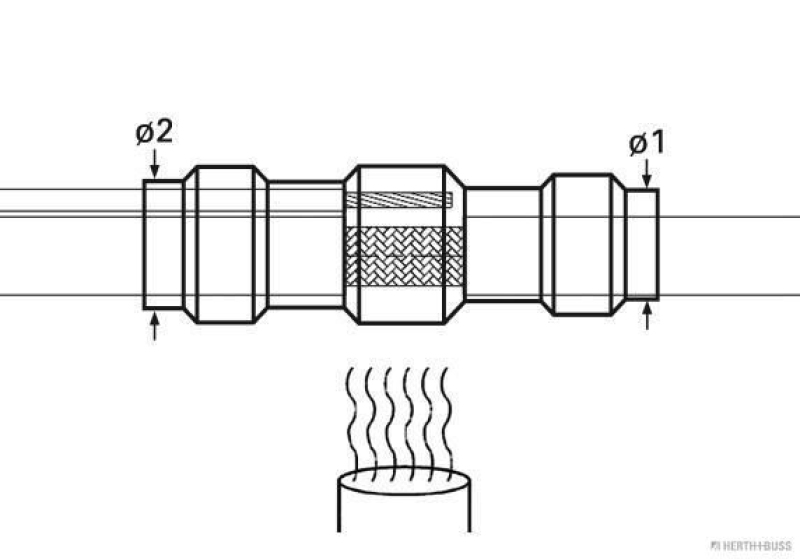 HERTH+BUSS ELPARTS Soldered Connector