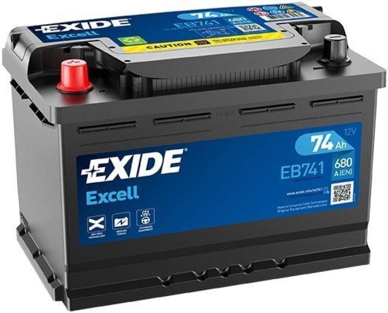 EXIDE Starterbatterie EXCELL