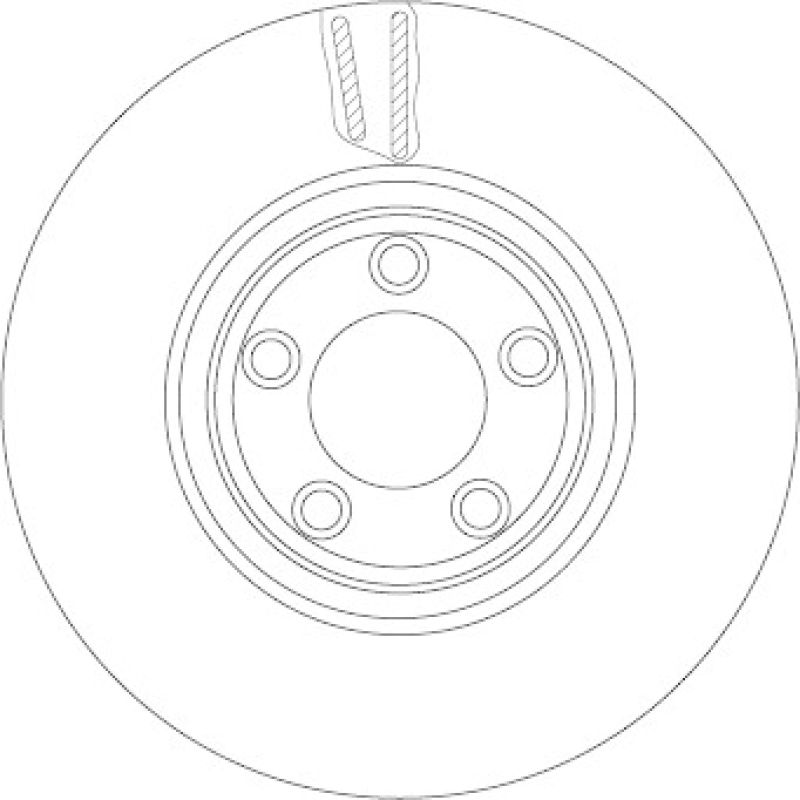2x TRW Brake Disc