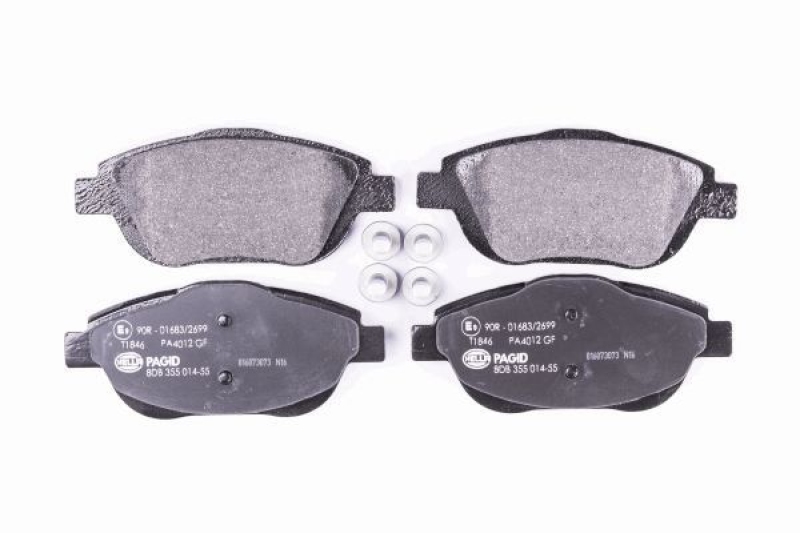 HELLA Brake Pad Set, disc brake