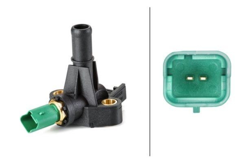 HELLA Sensor, Kühlmitteltemperatur 6PT 009 309-431