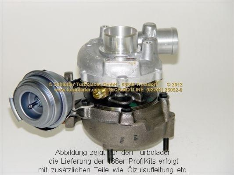 SCHLÜTTER TURBOLADER Lader, Aufladung PROFI PLUS- mit orig. GARRETT Turbo NEUTEIL AT