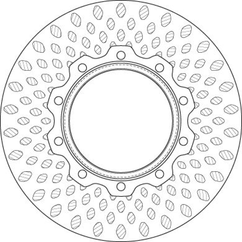 2x TRW Brake Disc