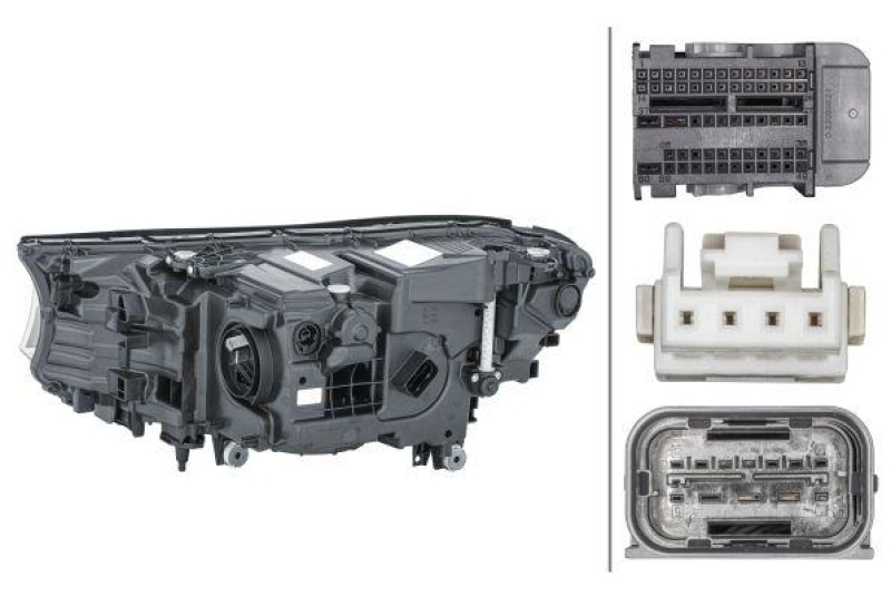 1x Hella Hauptscheinwerfer LED Rechts passend für BMW 7 G11 G12 BJ bis 02/2019 1LX 354 854-081