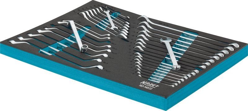 HAZET Spanner Set, ring / open ended