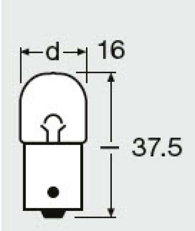 OSRAM Bulb, tail light ORIGINAL