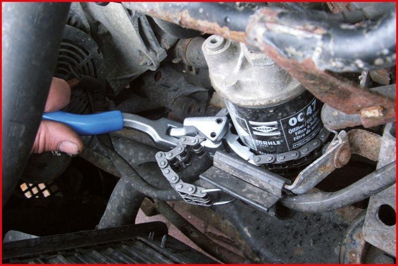 KS TOOLS Oilfilter Spanner
