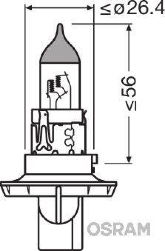 OSRAM Bulb, spotlight ORIGINAL