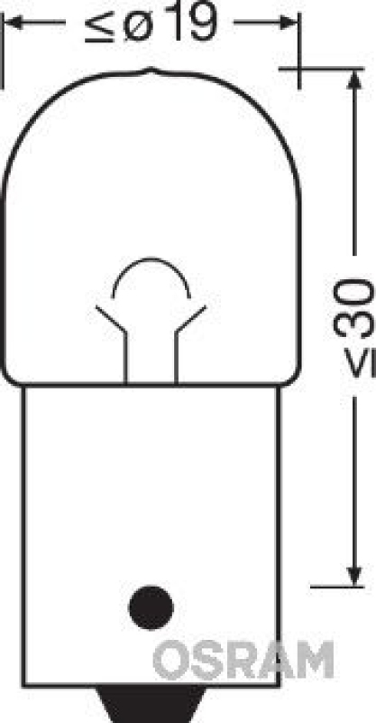 ams-OSRAM Glühlampe, Blinkleuchte ORIGINAL