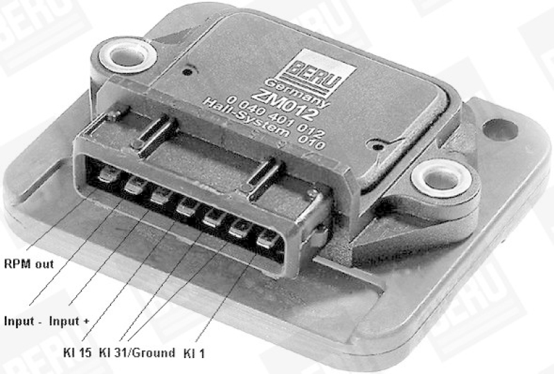 BERU by DRiV Switch Unit, ignition system