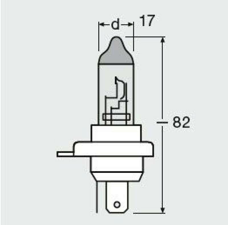 OSRAM Glühlampe, Hauptscheinwerfer X-RACER