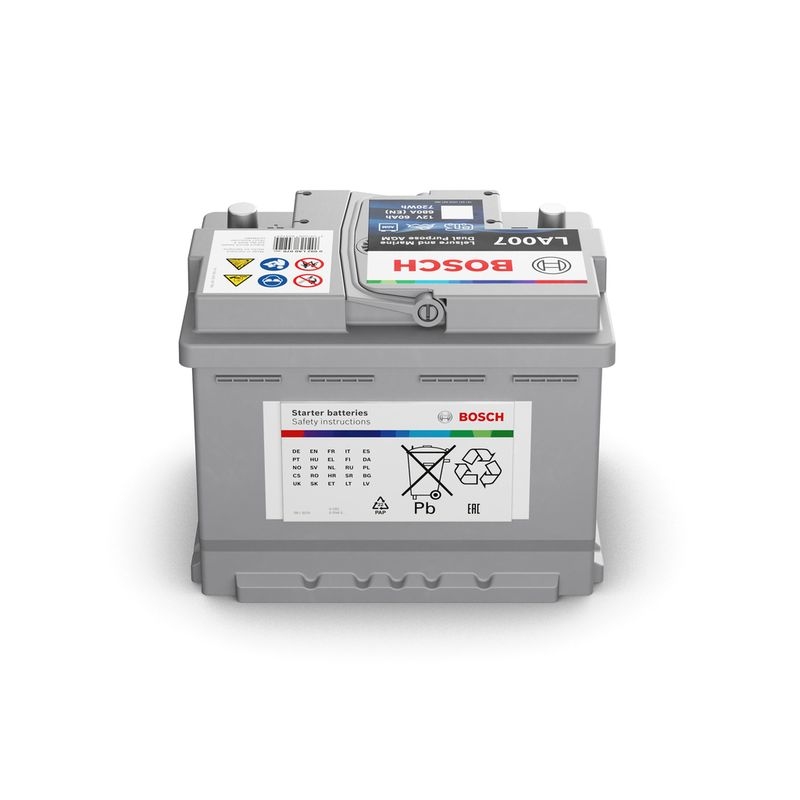 BOSCH Starterbatterie Dual Purpose AGM