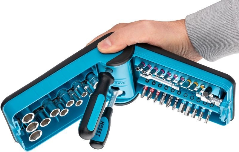 HAZET Socket Set Safety-Insert-System, SmartCase