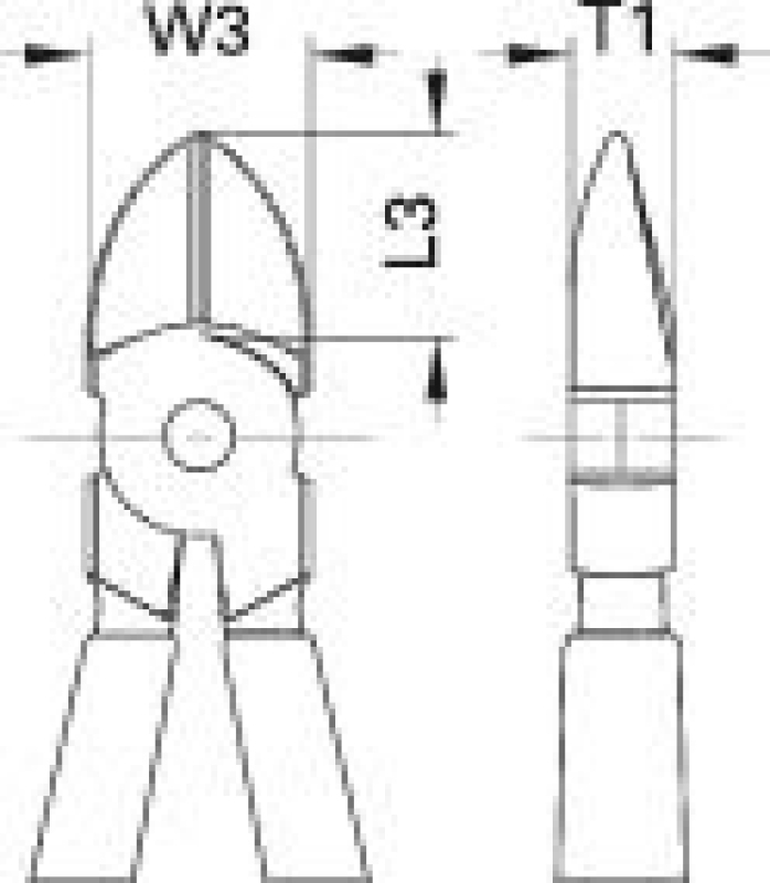 GEDORE Seitenschneider 8314-180 TL