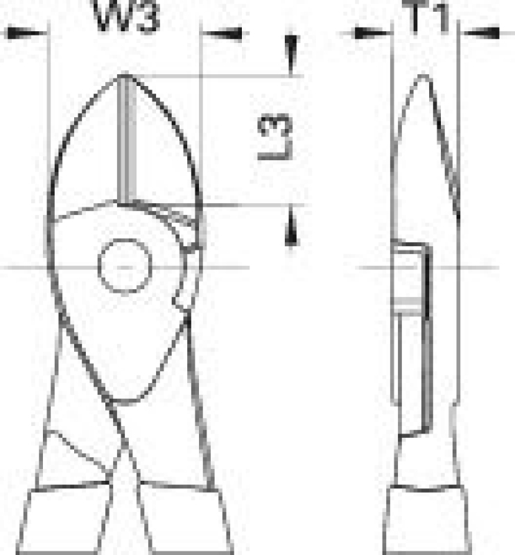 GEDORE Seitenschneider 8316-140 JC