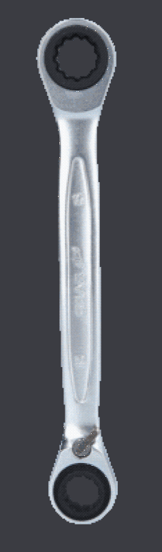 KS TOOLS Ratchet Double Ring Spanner
