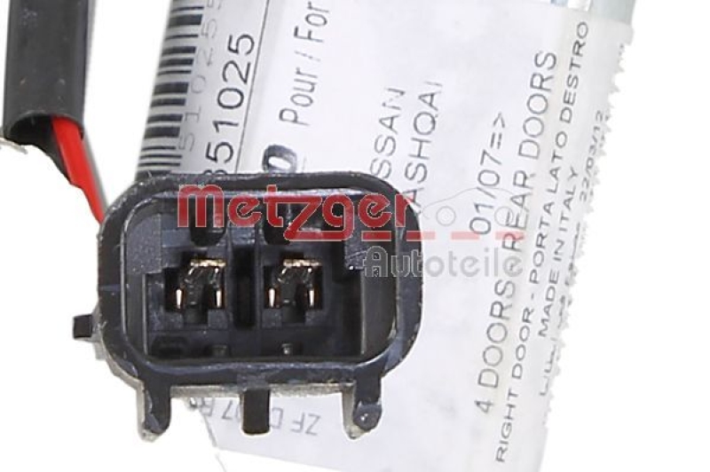 METZGER Window Regulator OE-part