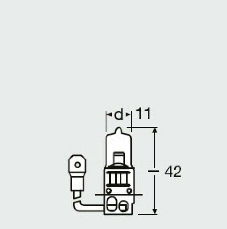 OSRAM H3 Glühlampe Hauptscheinwerfer