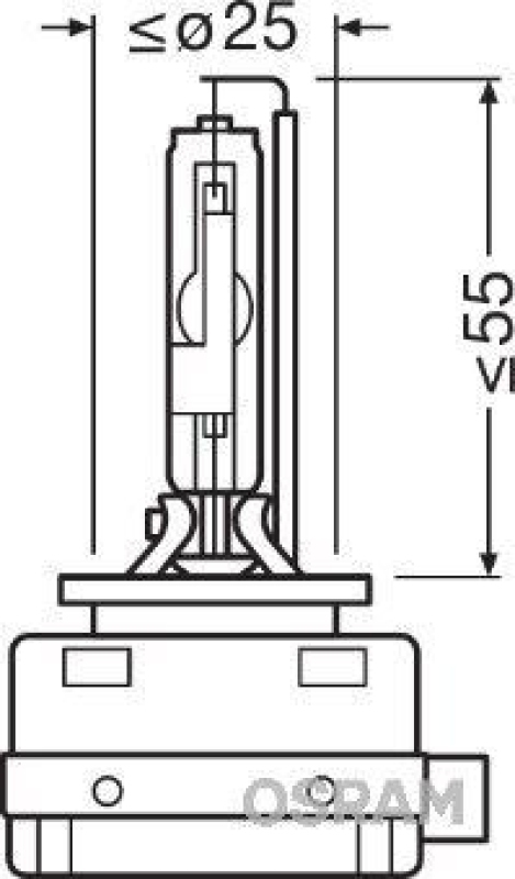 OSRAM Bulb, spotlight XENARC ORIGINAL