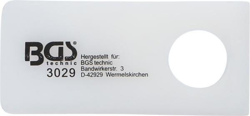 Zierleistenkeil mit Loch | 100 x 45 mm