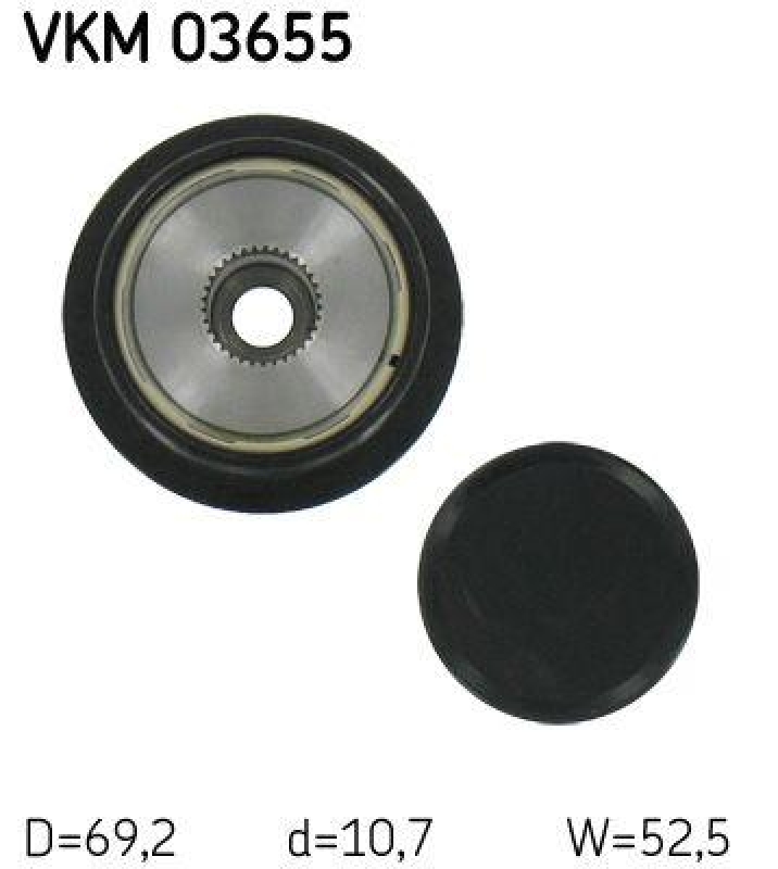 SKF Generatorfreilauf VKM 03655