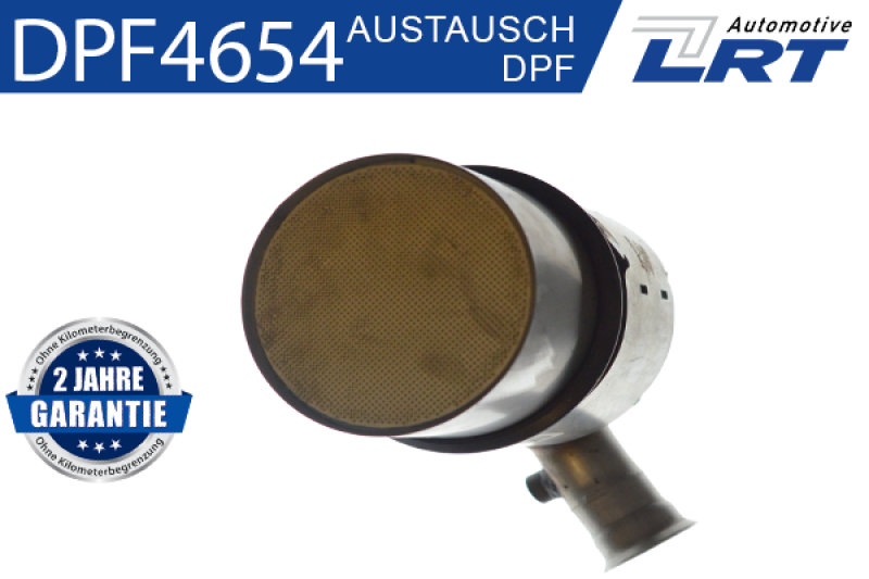 LRT Ruß-/Partikelfilter, Abgasanlage