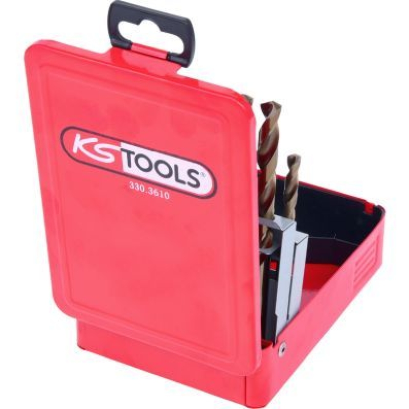 KS TOOLS Metallspiralbohrer-Satz