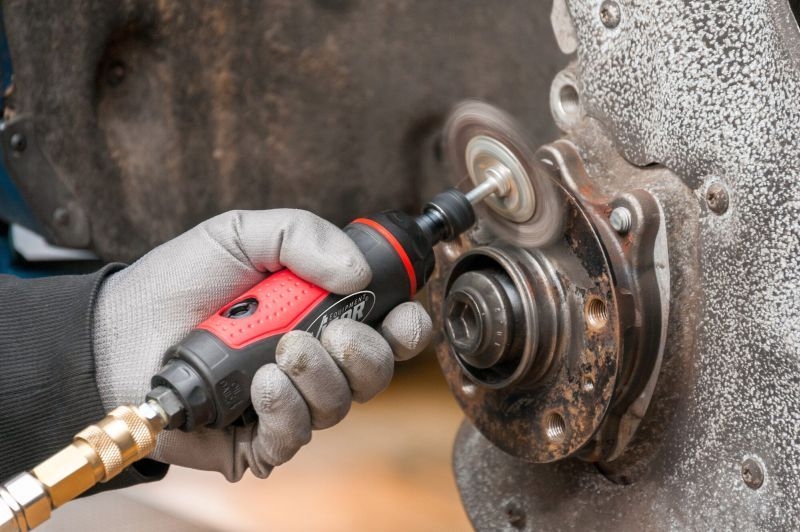 VIGOR Straight-grip Grinder (compressed air)