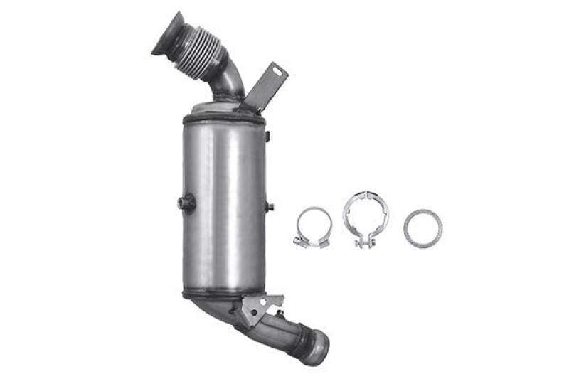 HELLA Soot/Particulate Filter, exhaust system Easy2Fit – PARTNERED with Faurecia