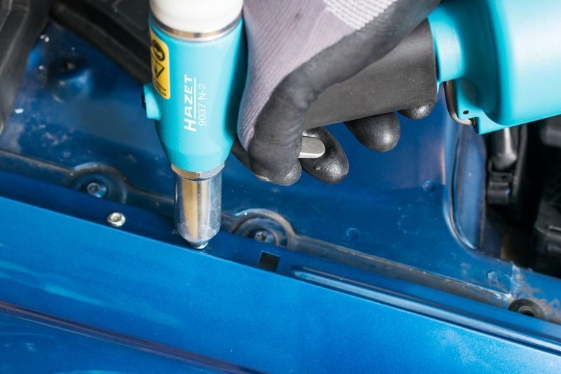 HAZET Rivet Setter (compressed air) Blind rivet gun