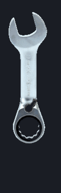 KS TOOLS Ratchet Ring Open-ended Spanner