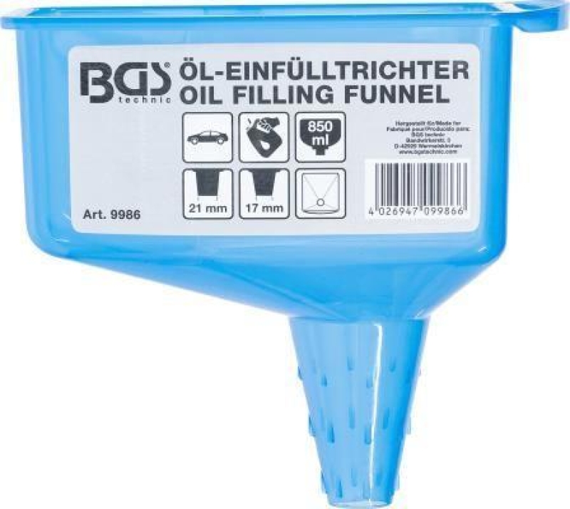 Öl-Einfülltrichter | 850 ml Reservoir