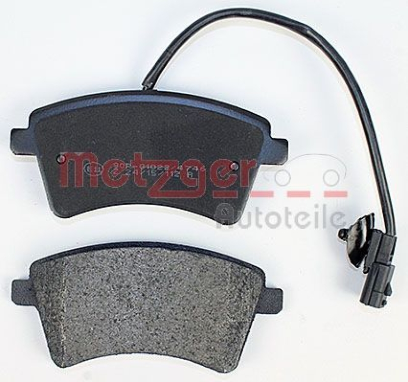 METZGER Brake Pad Set, disc brake GREENPARTS