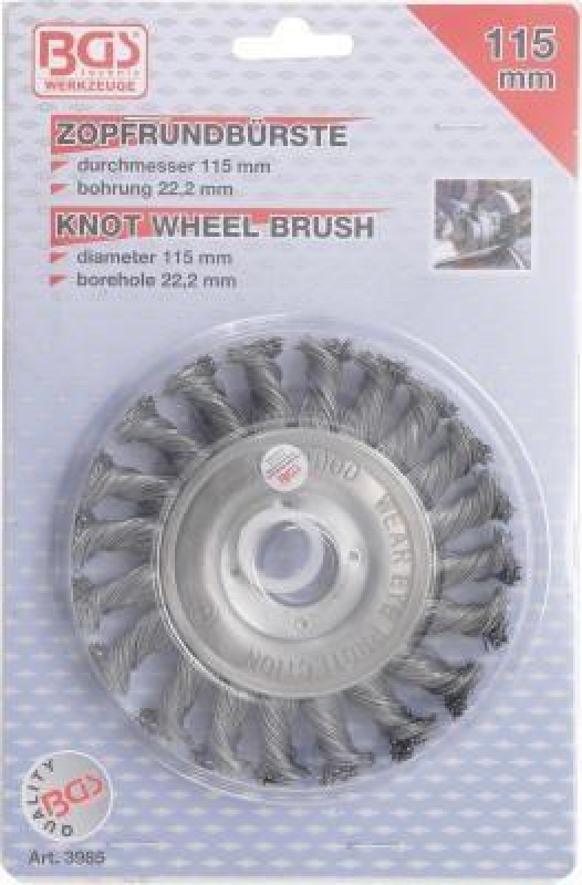 BGS Brush Disc, drill