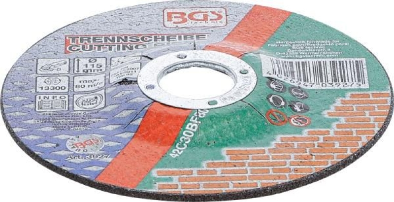 BGS Cutting Disc, angle grinder