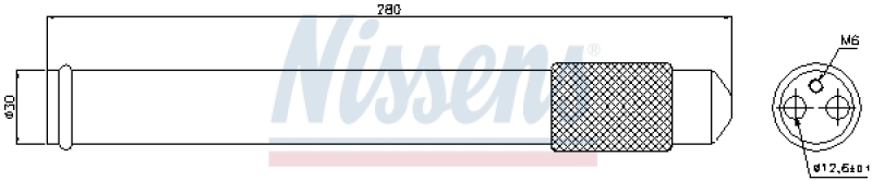 NISSENS Trockner, Klimaanlage