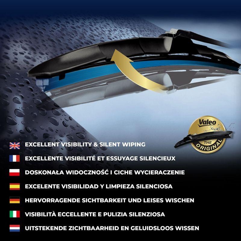 VALEO Wischblatt SILENCIO HYBRID SINGLE