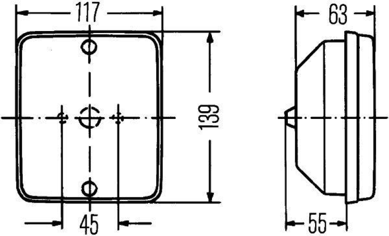 HELLA Rear Fog Light