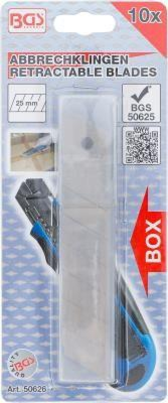 BGS Snap-off Blade Set, cutter