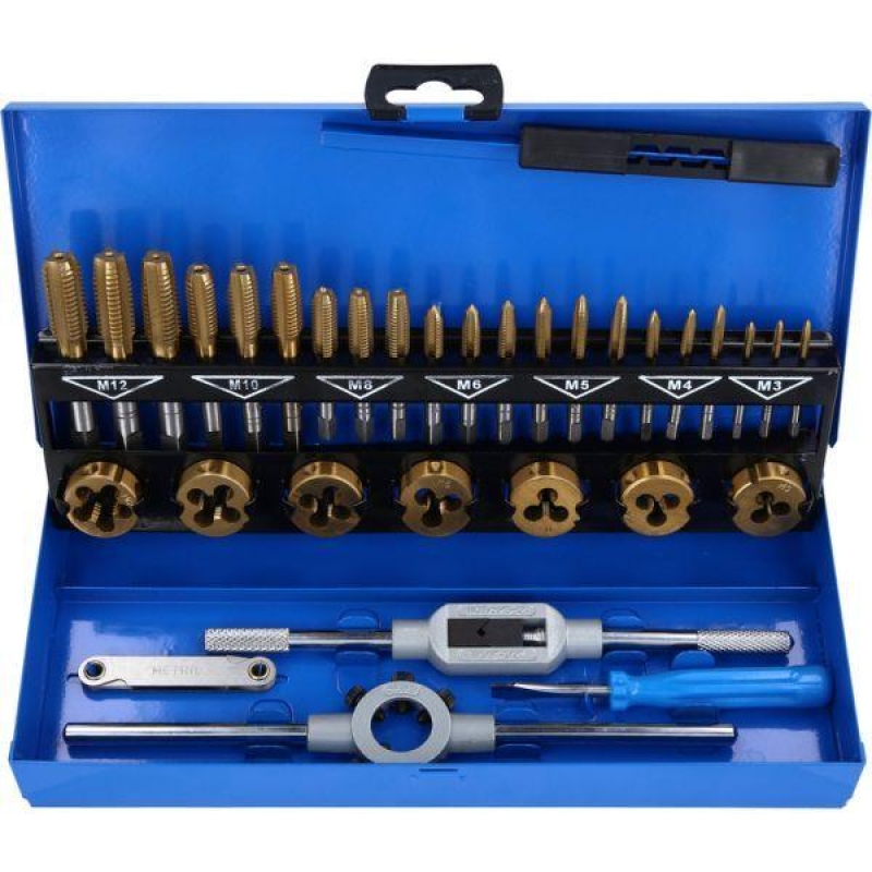KS TOOLS Gewindeschneidwerkzeugsatz