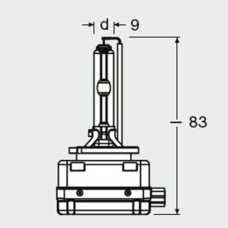 OSRAM Bulb, headlight XENARC ORIGINAL