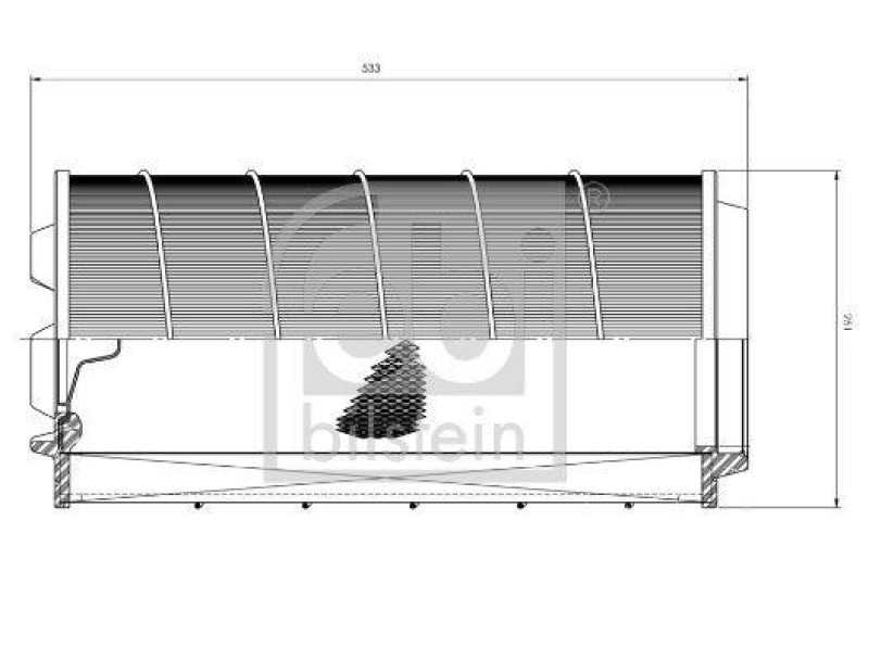 FEBI BILSTEIN Luftfilter 174841