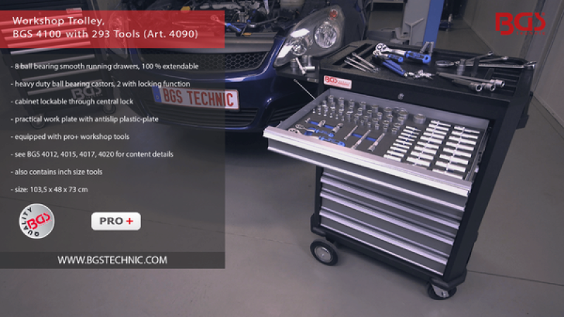 BGS Tool Trolley