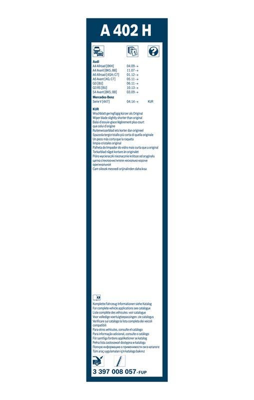 BOSCH Wischblatt Aerotwin