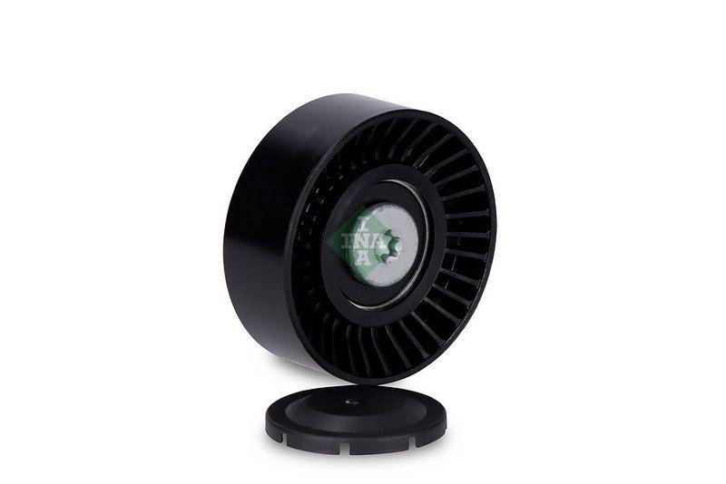 INA Deflection/Guide Pulley, v-ribbed belt